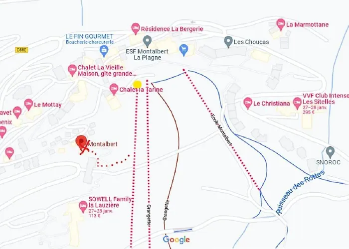 Montalbert Pied Des Pistes Alpstuga