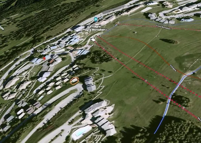 Montalbert Pied Des Pistes Шале *